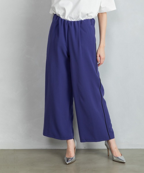 【セール】セミワイドパイピングラインパンツ（その他パンツ）｜MARECHAL TERRE（マルシャルテル）