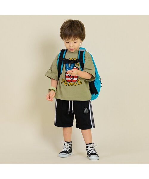 Ampersand(アンパサンド)の「スキマカゼバックパック(バックパック/リュック・キッズ・エメラルド/ブラック/カーキ・SMALL/MEDIUM)」の13枚目の写真