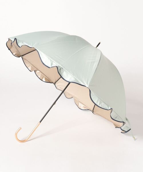ammy.（エイミードット）の「【 ammy. / エイミードット 】 ペプラム バルーン ショート パラソル / 晴雨兼用 日傘（長傘・レディース・ローズ/ブラック/グリーン/モカ/ベージュ・FREE）」の5枚目の写真
