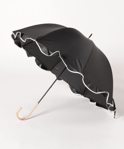 ammy.（エイミードット）の「【 ammy. / エイミードット 】 ペプラム バルーン ショート パラソル / 晴雨兼用 日傘（長傘・レディース・ローズ/ブラック/グリーン/モカ/ベージュ・FREE）」の2枚目の写真