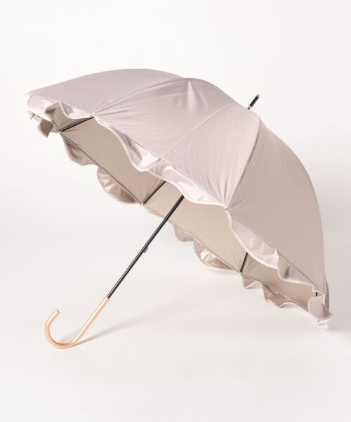 ammy.（エイミードット）の「【 ammy. / エイミードット 】 ペプラム バルーン ショート パラソル / 晴雨兼用 日傘（長傘・レディース・ローズ/ブラック/グリーン/モカ/ベージュ・FREE）」の3枚目の写真