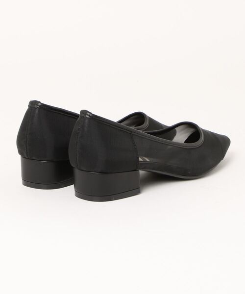 VICKY（ビッキー）の「【S～LLサイズ】ポインテッドトゥシアードットパンプス（パンプス・レディース・ブラック/ブラック系その他/シルバー系その他・24.5cm/23.5cm/24.0cm/23.0cm）」の5枚目の写真