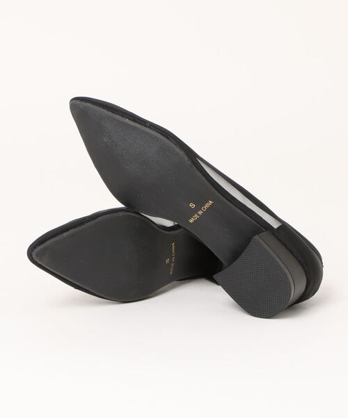 VICKY（ビッキー）の「【S～LLサイズ】ポインテッドトゥシアードットパンプス（パンプス・レディース・ブラック/ブラック系その他/シルバー系その他・24.5cm/23.5cm/24.0cm/23.0cm）」の6枚目の写真