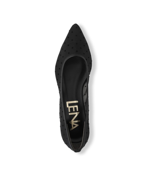 VICKY（ビッキー）の「【S～LLサイズ】ポインテッドトゥシアードットパンプス（パンプス・レディース・ブラック/ブラック系その他/シルバー系その他・24.5cm/23.5cm/24.0cm/23.0cm）」の12枚目の写真