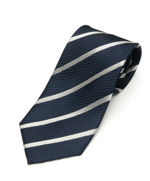 TOKYO SHIRTS（トウキョウシャツ）の「ガルザタイ  絹100%  ベーシックネクタイ（ネクタイ・メンズ・サックスブルー系1/サックスブルー系2/イエローゴールド/ラベンダー/ゴールド/ブラウン/ライトグレー/ピンク/ライトグリーン/グリーン/ネイビー系1/エメラルド/シルバー/ブルー/ネイビー系2・FREE）」の7枚目の写真