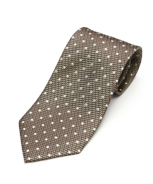 TOKYO SHIRTS（トウキョウシャツ）の「ガルザタイ  絹100%  ベーシックネクタイ（ネクタイ・メンズ・サックスブルー系1/サックスブルー系2/イエローゴールド/ラベンダー/ゴールド/ブラウン/ライトグレー/ピンク/ライトグリーン/グリーン/ネイビー系1/エメラルド/シルバー/ブルー/ネイビー系2・FREE）」の2枚目の写真