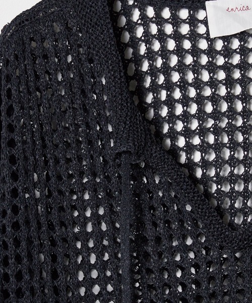 エンリカ　メッシュアミニット enrica（エンリカ）の「enrica/エンリカ KNIT ニット サマー