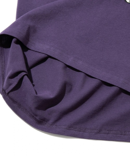 go slow caravan(ゴースローキャラバン)の「USA/C フェス猫TEE(Tシャツ/カットソー・メンズ・ホワイト/バイオレット・SMALL/MEDIUM/LARGE/X-LARGE)」の9枚目の写真