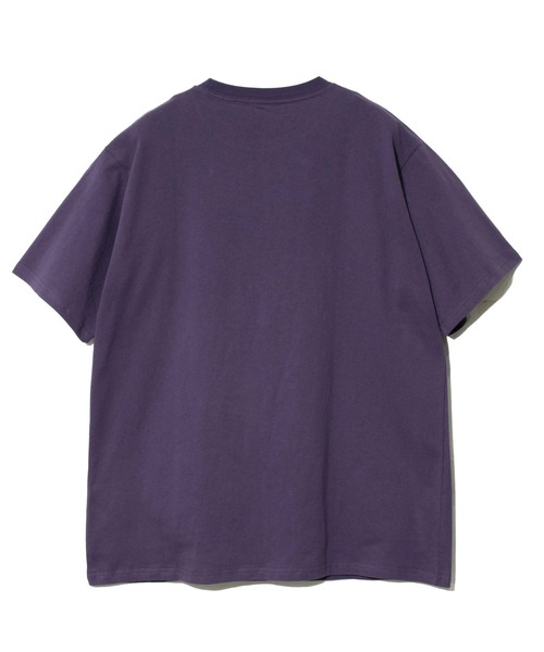 go slow caravan(ゴースローキャラバン)の「USA/C フェス猫TEE(Tシャツ/カットソー・メンズ・ホワイト/バイオレット・SMALL/MEDIUM/LARGE/X-LARGE)」の10枚目の写真