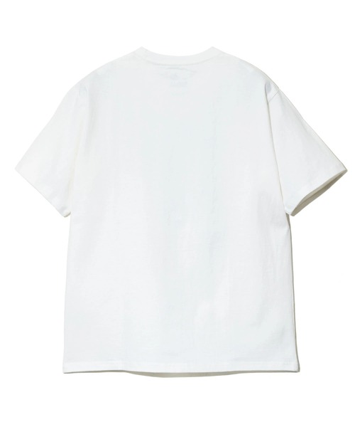 go slow caravan(ゴースローキャラバン)の「USA/C フェス猫TEE(Tシャツ/カットソー・メンズ・ホワイト/バイオレット・SMALL/MEDIUM/LARGE/X-LARGE)」の13枚目の写真