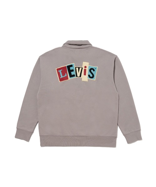 Levi's(リーバイス)の「Levi's/リーバイス LEVI'S(R) SKATE ハーフジップシャツ グレー SILVER FOX(スウェット・メンズ・グレー・L/M/S/XL)」の7枚目の写真