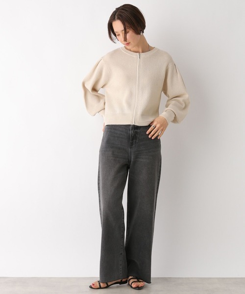 LEPSIM（レプシィム）の「12ゲージカノコZIPカーディガン 109620