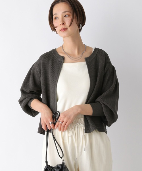 LEPSIM（レプシィム）の「12ゲージカノコZIPカーディガン 109620