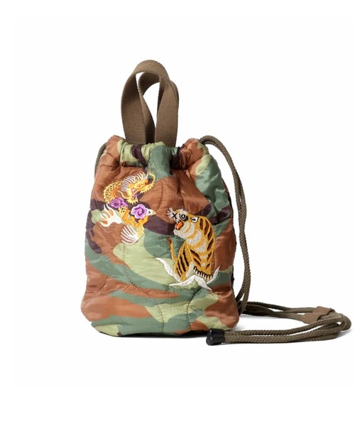 26SS新色追加】HOUSTON ヒューストン JAPAN ALASKA EMB QUILTING EFECT 