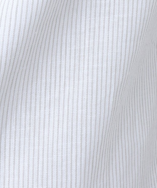 NOLLEY’S（ノーリーズ）の「リネンブレンド カッタウェイシャツ（シャツ/ブラウス・メンズ・ネイビー/オレンジ/グレー系その他/ミント・S/M/L/XL）」の16枚目の写真