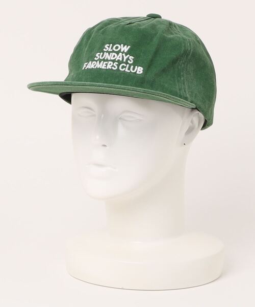 CRAFT STANDARD BOUTIQUE（クラフトスタンダードブティック）の「刺繍ロゴピグメントキャップ（ハット・レディース・ネイビー/ブラック/グリーン/ホワイト・FREE）」の6枚目の写真