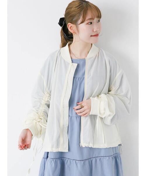 ehka sopo（エヘカソポ）の「袖ドロストブルゾン（ブルゾン）」 - WEAR