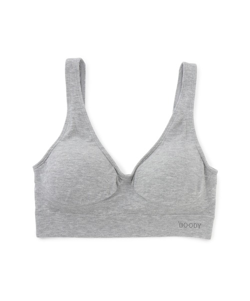 BOODY（ブーディ）の「【Boody】シェイパーパッドブラ（スポーツブラ・レディース・ブラック/ライトグレー・M/S）」の3枚目の写真