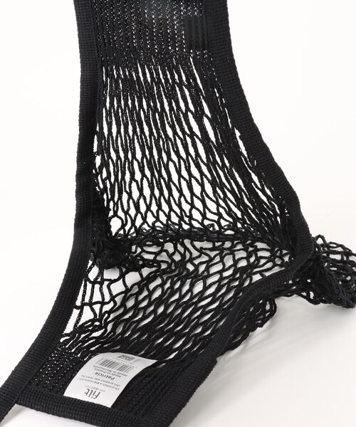 Filt（フィルト）の「【filt/フィルト】ネットバッグ　エコバッグ（エコバッグ/サブバッグ・レディース・ライトグレー/ブラック/ベージュ/ネイビー/カーキ/ダークグレー/シルバー・FREE）」の10枚目の写真