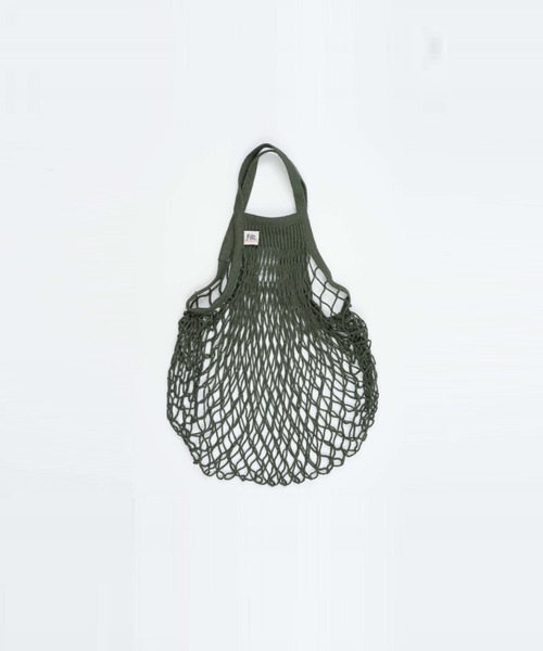Filt（フィルト）の「【filt/フィルト】ネットバッグ　エコバッグ（エコバッグ/サブバッグ・レディース・ライトグレー/ブラック/ベージュ/ネイビー/カーキ/ダークグレー/シルバー・FREE）」の20枚目の写真