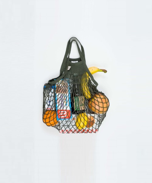 Filt（フィルト）の「【filt/フィルト】ネットバッグ　エコバッグ（エコバッグ/サブバッグ・レディース・ライトグレー/ブラック/ベージュ/ネイビー/カーキ/ダークグレー/シルバー・FREE）」の21枚目の写真