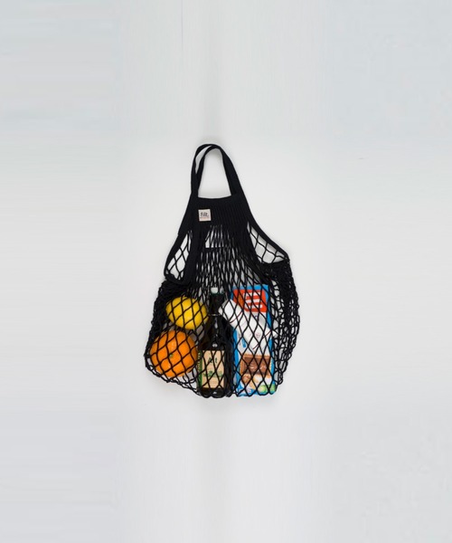 Filt（フィルト）の「【filt/フィルト】ネットバッグ　エコバッグ（エコバッグ/サブバッグ・レディース・ライトグレー/ブラック/ベージュ/ネイビー/カーキ/ダークグレー/シルバー・FREE）」の18枚目の写真