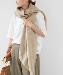 ドゥーズィエムクラス *DESTIN/デスティンリネン ストール新品 Deuxieme Classe（ドゥーズィエムクラス）の「*【DESTIN/デスティン