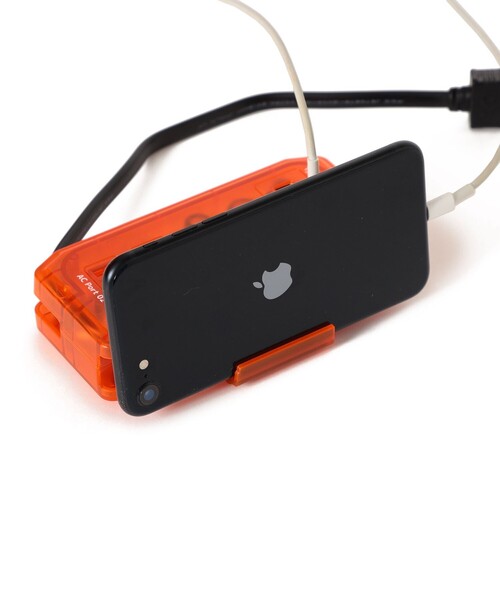 bpr BEAMS（ビーピーアール ビームス ）の「AC＆USB タップ スケルトン（スマホグッズ・メンズ・オレンジ・ONE SIZE）」の8枚目の写真