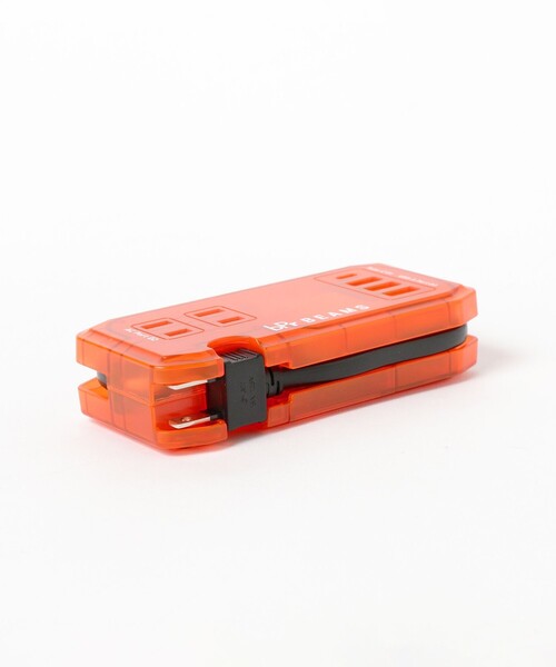 bpr BEAMS（ビーピーアール ビームス ）の「AC＆USB タップ スケルトン（スマホグッズ・メンズ・オレンジ・ONE SIZE）」の18枚目の写真