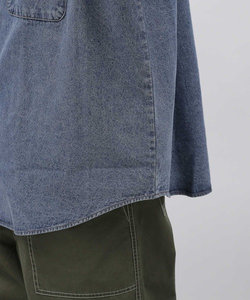 LAKOLE（ラコレ）の「BIGデニムシャツ / 111263（シャツ/ブラウス・メンズ・ブラック/ブルー・MEDIUM/LARGE）」の13枚目の写真