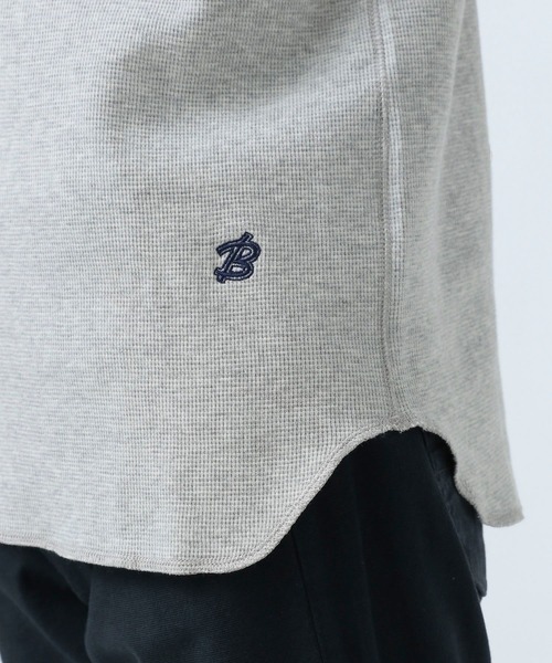 BAYFLOW（ベイフロー）の「≪新色入荷≫[着やすさ抜群]ワッフルタンクトップ（タンクトップ・メンズ・グレー系/ネイビー系/ブラック/オフホワイト/グレー/ライトブルー/ピンク・MEDIUM/LARGE）」の14枚目の写真