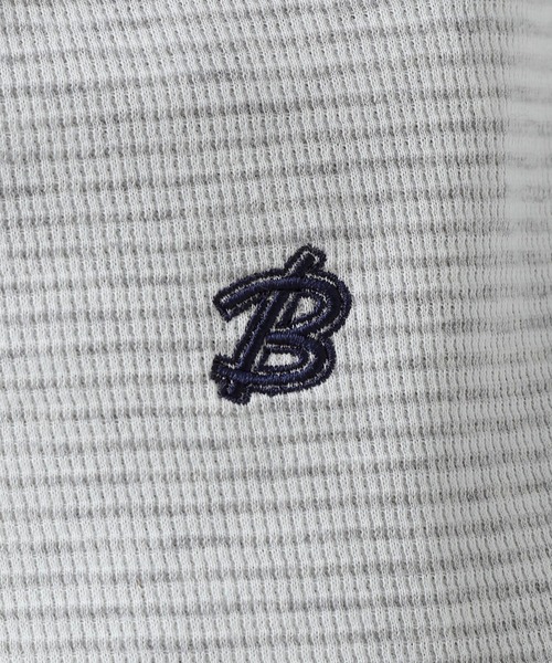 BAYFLOW（ベイフロー）の「≪新色入荷≫[着やすさ抜群]ワッフルタンクトップ（タンクトップ・メンズ・グレー系/ネイビー系/ブラック/オフホワイト/グレー/ライトブルー/ピンク・MEDIUM/LARGE）」の16枚目の写真