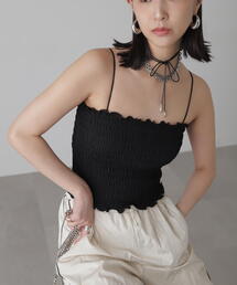 FREE'S MART | ◆カップ付シャーリングベアキャミソール(キャミソール)