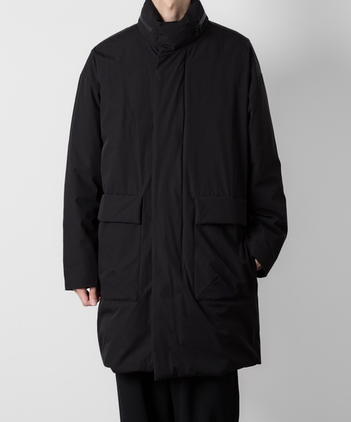ATTACHMENT（アタッチメント）の「3レイヤー ライトタフタ ユーティリティーダウンコート / 3LAYER LIGHT TAFFETA UTILITY DOWN COAT（ダウンジャケット/コート・メンズ・ダークグレー/ブラック・2/1/3）」の14枚目の写真
