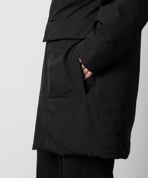 ATTACHMENT（アタッチメント）の「3レイヤー ライトタフタ ユーティリティーダウンコート / 3LAYER LIGHT TAFFETA UTILITY DOWN COAT（ダウンジャケット/コート・メンズ・ダークグレー/ブラック・2/1/3）」の20枚目の写真