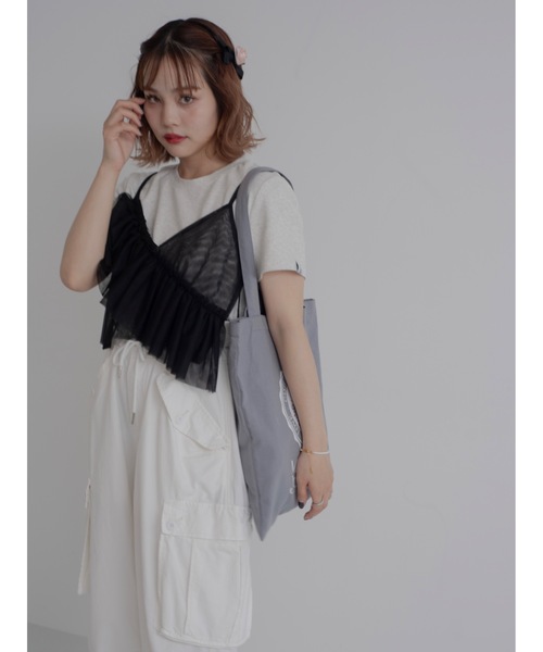 asymu frill buister（チューブトップ）｜jumelle（ジュメロ）の