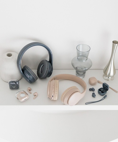 Me%（ミィパーセント）の「MPクリアワイヤレスイヤホン　122334（ヘッドフォン/イヤホン・レディース・チャコールグレー/ベージュ・FREE）」の3枚目の写真