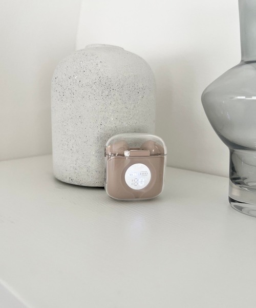 Me%（ミィパーセント）の「MPクリアワイヤレスイヤホン　122334（ヘッドフォン/イヤホン・レディース・チャコールグレー/ベージュ・FREE）」の14枚目の写真