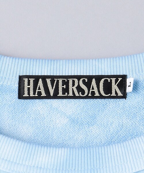 HAVERSACK(ハバーザック)の「<Haversack> UNEVEN DYEING RAGLAM SWEAT/スウェット(Tシャツ/カットソー・メンズ・ライトブルー・L/M/S)」の8枚目の写真