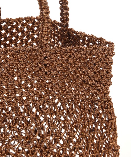 studio CLIP(スタディオクリップ)の「《natural by clip》メタリッククロシェバッグ(ハンドバッグ・レディース・その他1/その他2・FREE)」の10枚目の写真