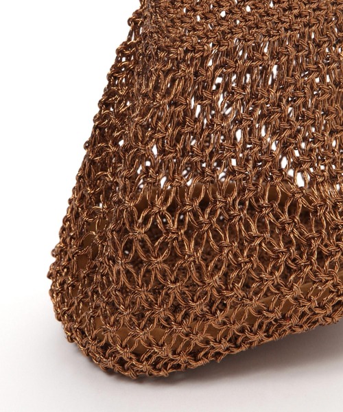 studio CLIP(スタディオクリップ)の「《natural by clip》メタリッククロシェバッグ(ハンドバッグ・レディース・その他1/その他2・FREE)」の11枚目の写真