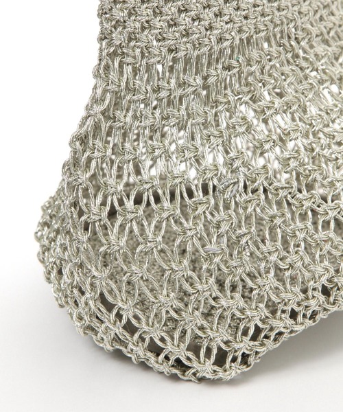 studio CLIP(スタディオクリップ)の「《natural by clip》メタリッククロシェバッグ(ハンドバッグ・レディース・その他1/その他2・FREE)」の14枚目の写真