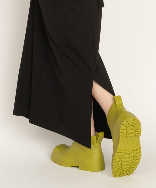 レイン セール】スクエアトゥ レインシューズ / ショートブーツ（レイン