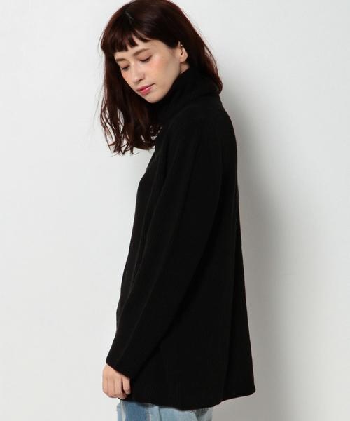 Another Edition（アナザーエディション）の「タートルチュニック/AEBC タートルTUNIC◆（ニット/セーター・レディース・ブラック/グレー/オレンジ・フリー）」の6枚目の写真