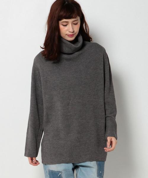 Another Edition（アナザーエディション）の「タートルチュニック/AEBC タートルTUNIC◆（ニット/セーター・レディース・ブラック/グレー/オレンジ・フリー）」の19枚目の写真