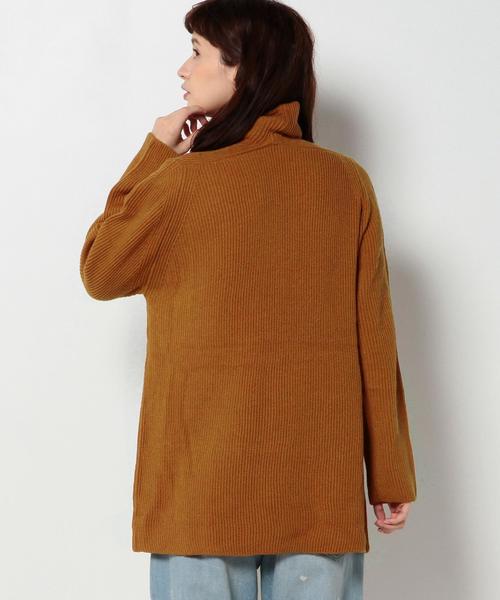 Another Edition（アナザーエディション）の「タートルチュニック/AEBC タートルTUNIC◆（ニット/セーター・レディース・ブラック/グレー/オレンジ・フリー）」の9枚目の写真