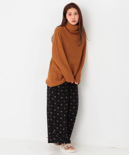 Another Edition（アナザーエディション）の「タートルチュニック/AEBC タートルTUNIC◆（ニット/セーター・レディース・ブラック/グレー/オレンジ・フリー）」の12枚目の写真