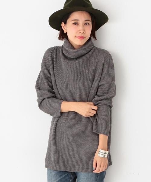 Another Edition（アナザーエディション）の「タートルチュニック/AEBC タートルTUNIC◆（ニット/セーター・レディース・ブラック/グレー/オレンジ・フリー）」の20枚目の写真