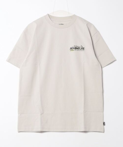 BILLABONG(ビラボン)の「BILLABONG メンズ 【A/Div.】 FREQUENCY Tシャツ 【2024年夏モデル】/ビラボン半袖バックプリントTシャツ(Tシャツ/カットソー・メンズ・ライトグレー/オフホワイト/ホワイト・MEDIUM/LARGE/X-LARGE)」の1枚目の写真