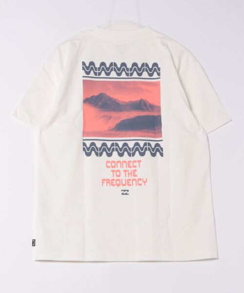 BILLABONG(ビラボン)の「BILLABONG メンズ 【A/Div.】 FREQUENCY Tシャツ 【2024年夏モデル】/ビラボン半袖バックプリントTシャツ(Tシャツ/カットソー・メンズ・ライトグレー/オフホワイト/ホワイト・MEDIUM/LARGE/X-LARGE)」の4枚目の写真